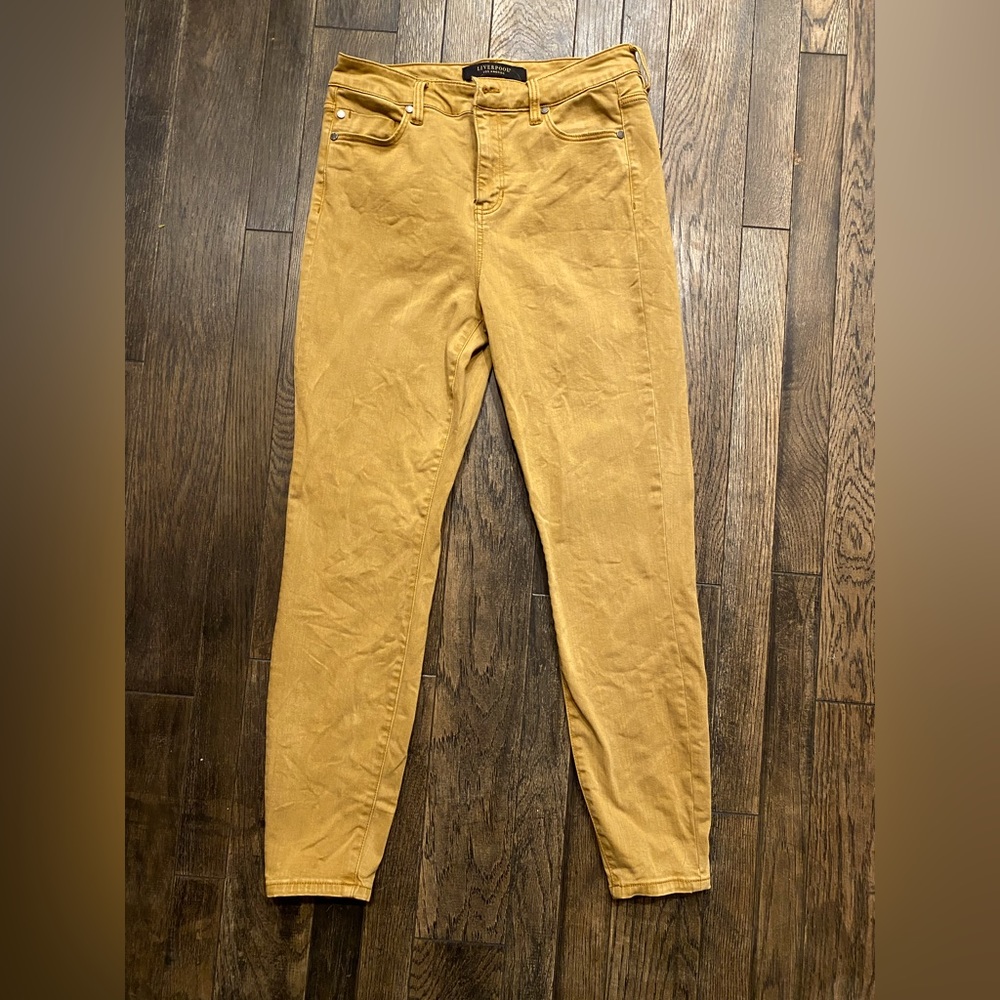 Liverpool high rise ankle jeans